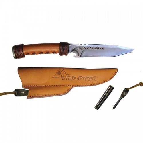 Couteau Wildsteer Gold + extracteur Alu/MMS