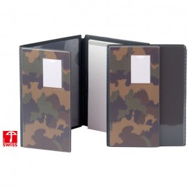 Cartable avec bloc A5 camo