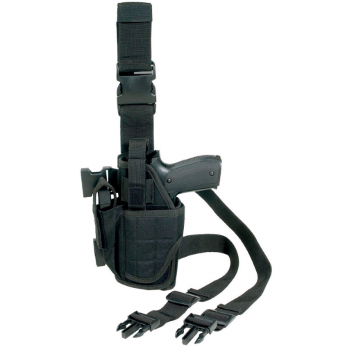 Bein-Holster Mod One für Linkshändler schwarz