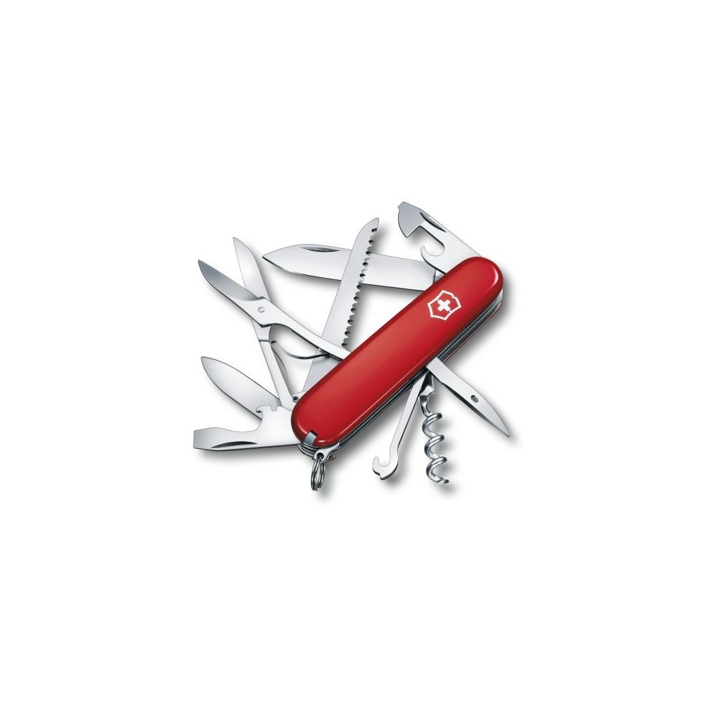 Couteau Swiss Huntsman rouge