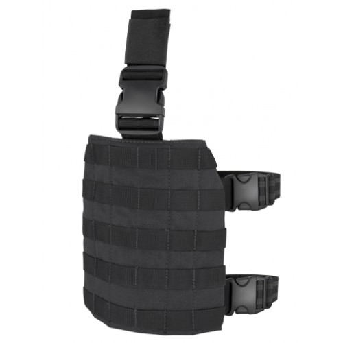 Plaque de cuisse molle condor noir