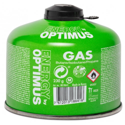 Optimus Cartouche de gaz 230g vert / noir