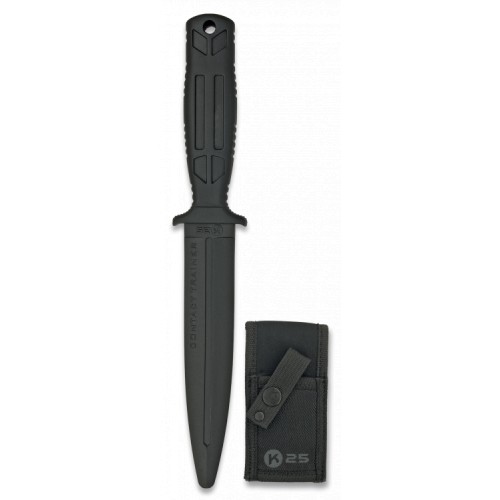 Couteau d'entrainement noir 31989