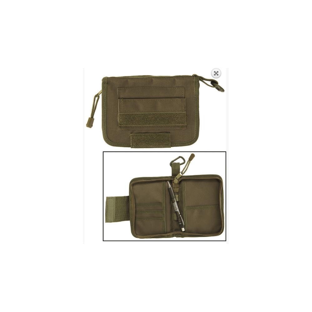 Meldeblock Organizer Case olive