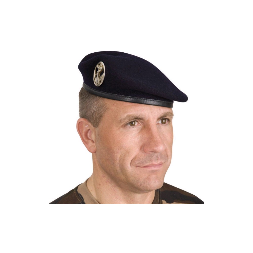 Beret marineblau