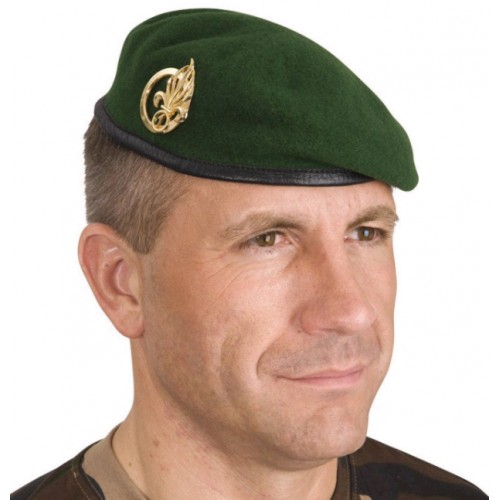 Militär Beret grün