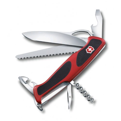 Sackmesser Ranger Grip 79 rot/schwarz