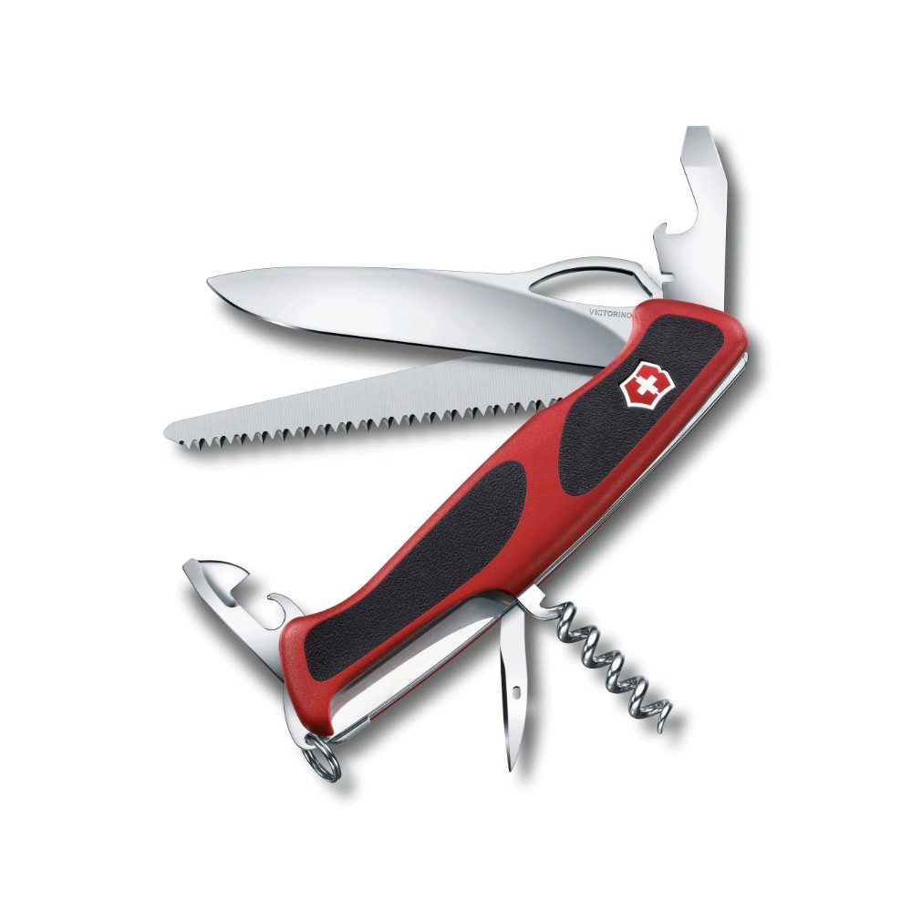 Sackmesser Ranger Grip 79 rot/schwarz