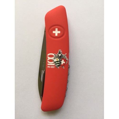 Sackmesser Swiza 100ème Club Alpin rot
