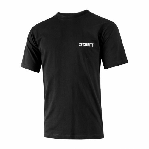 T-Shirt Sécurité noir