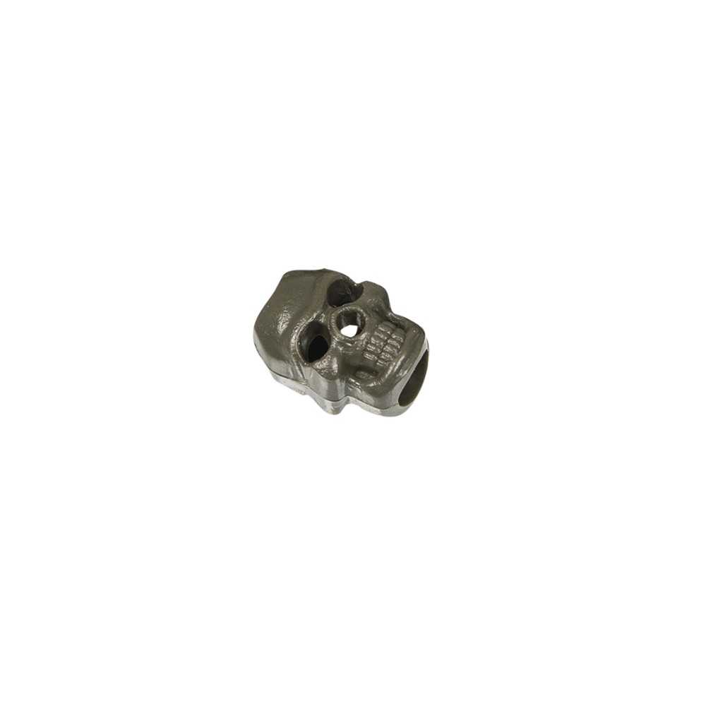 Kordelstopper Skull olive