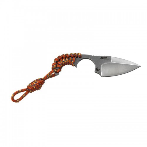 Couteau Wildsteer Krill, paracorde orange