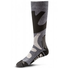 Chaussettes Hiver grise-noire