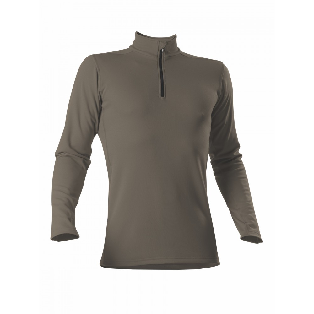 ROLL-SHIRT ZIP COMFORTRUST  MEN TS OLIVE