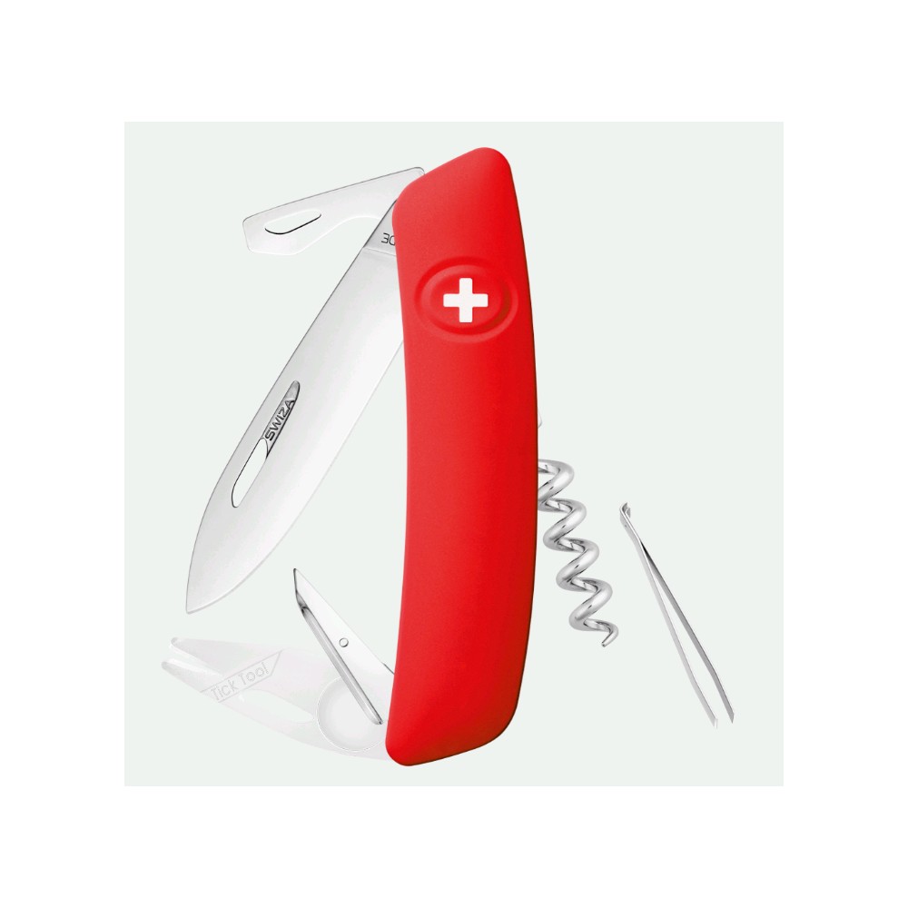 Taschenmesser TT03 TICK TOOL rot