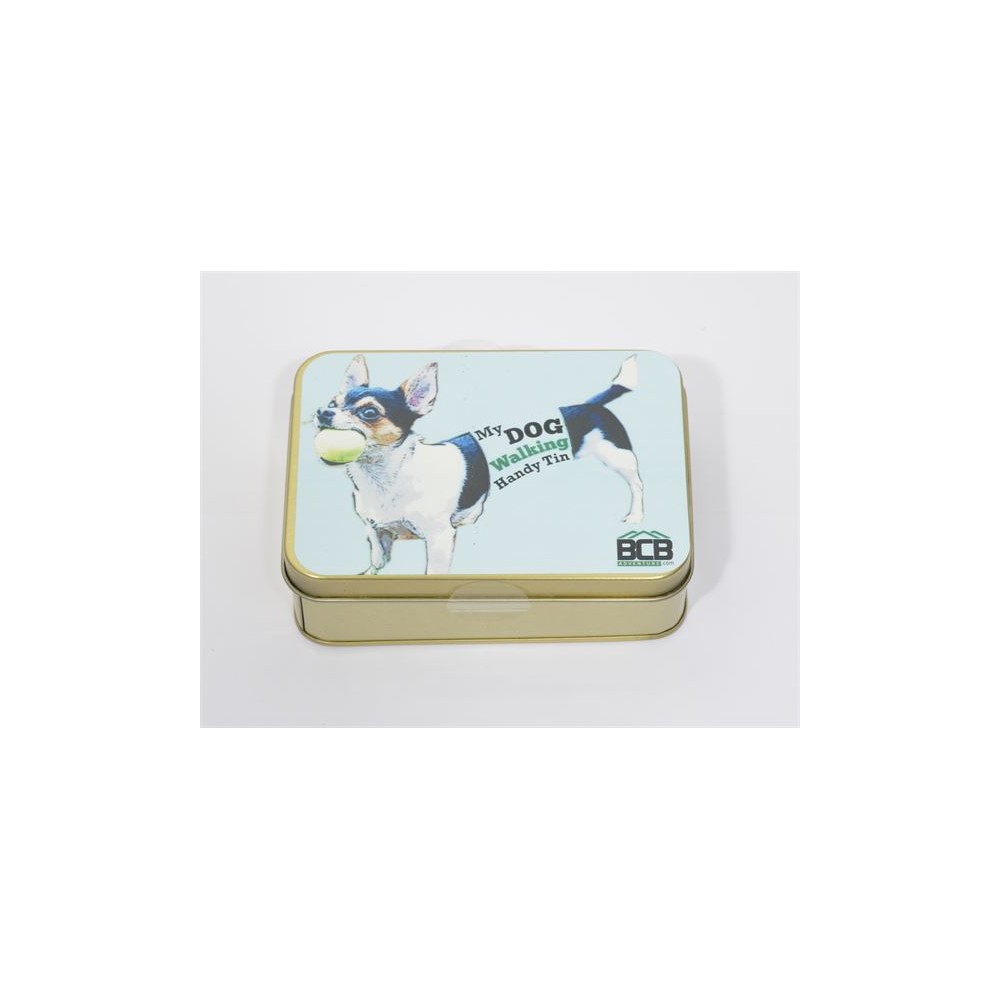 Box of "My Dog Walking Handy Tin"