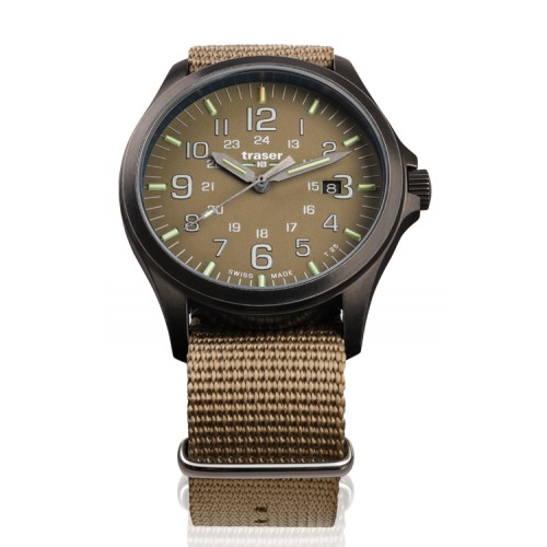 Montre Traser P67 OfficePro GunMetal Khaki 108631