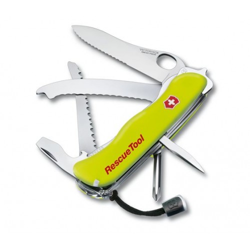 Taschenmesser Rescue Tool gelb