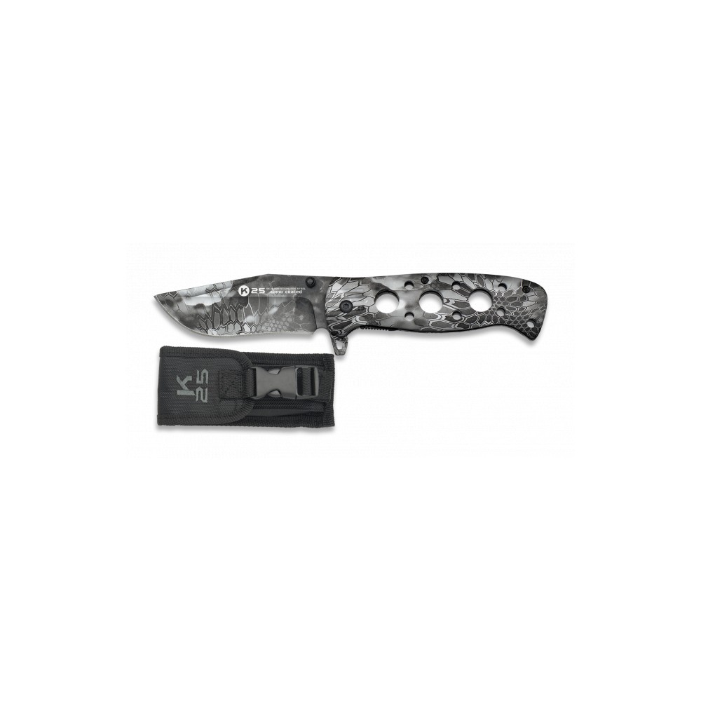 Couteau pliant, Phyton camo, lame 8.6cm 18326