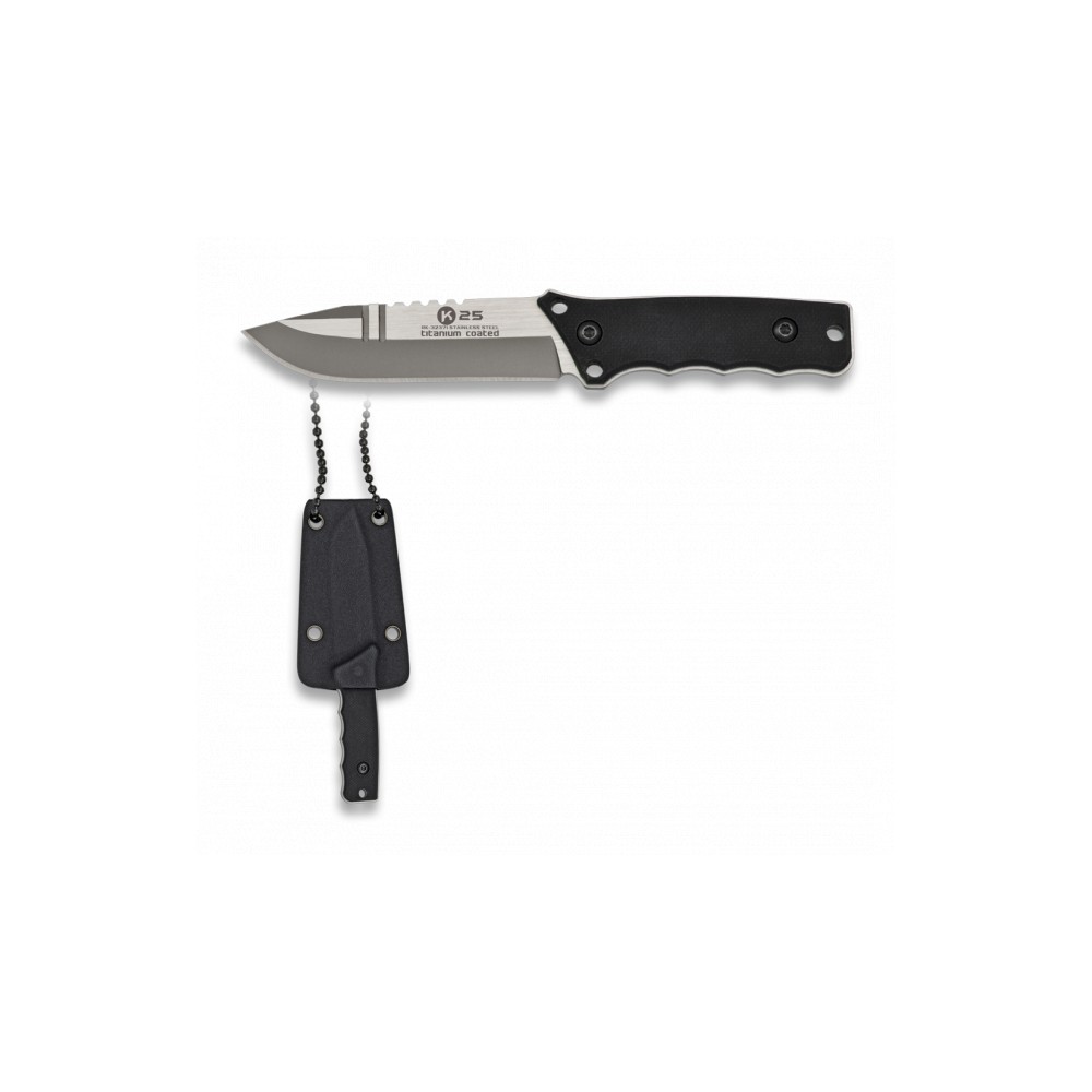 Couteau kydex tour de couTitane. Lame 6.8 cm 3237