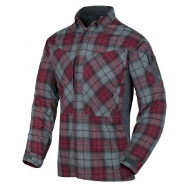 MBDU Flannel Shirt Ruby Plaid