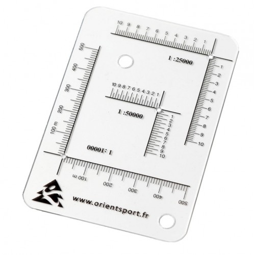 Carré de report UTM - GPS à 3 unités de mesure