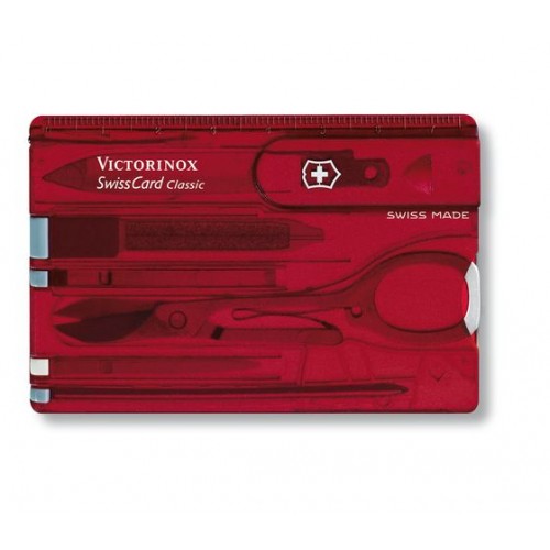 Swisscard lite rot transparent