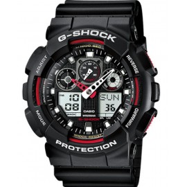 Montre G-Shock Classic GA-100 noir/rouge