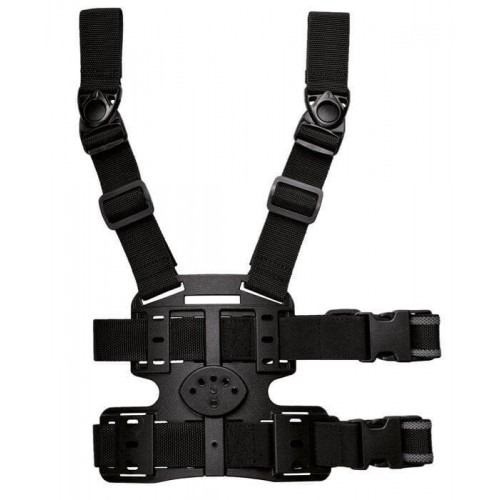 Plaque de cuisse 2 sangles 8K18 noir