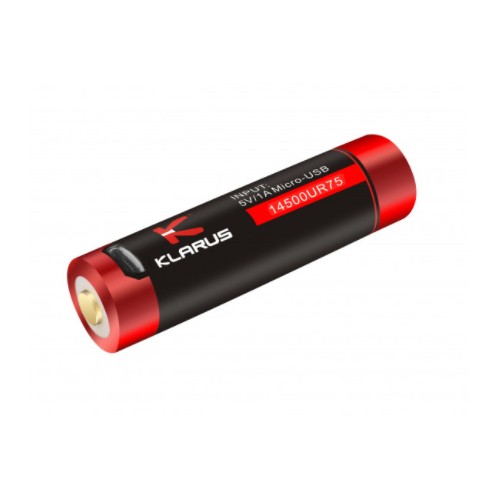 Batterie Lithium-Ion 14500 3.6V 3h, aufladbar