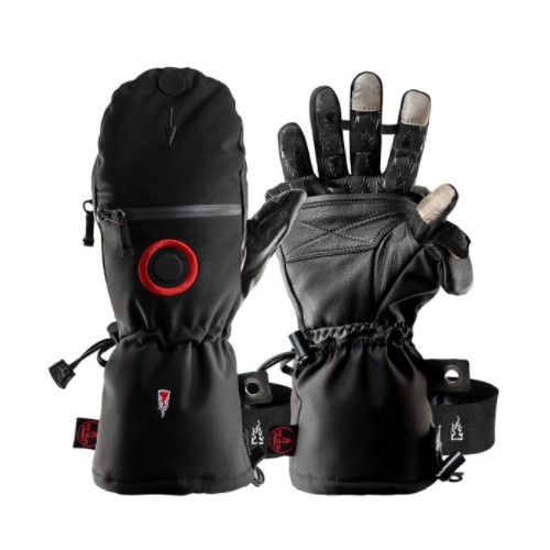 Heat 3 Gants moufles spécial force noir TXL