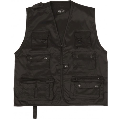 Gilet Reporter schwarz