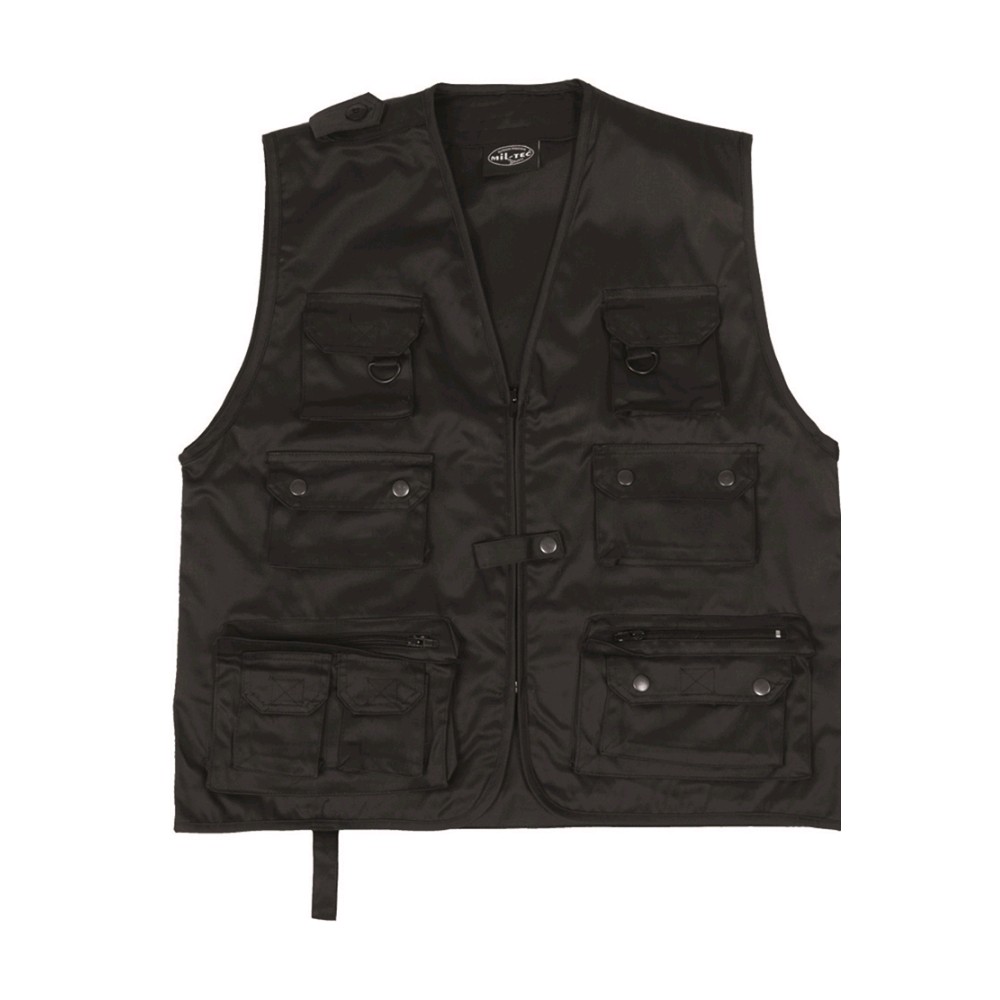 Gilet Reporter schwarz