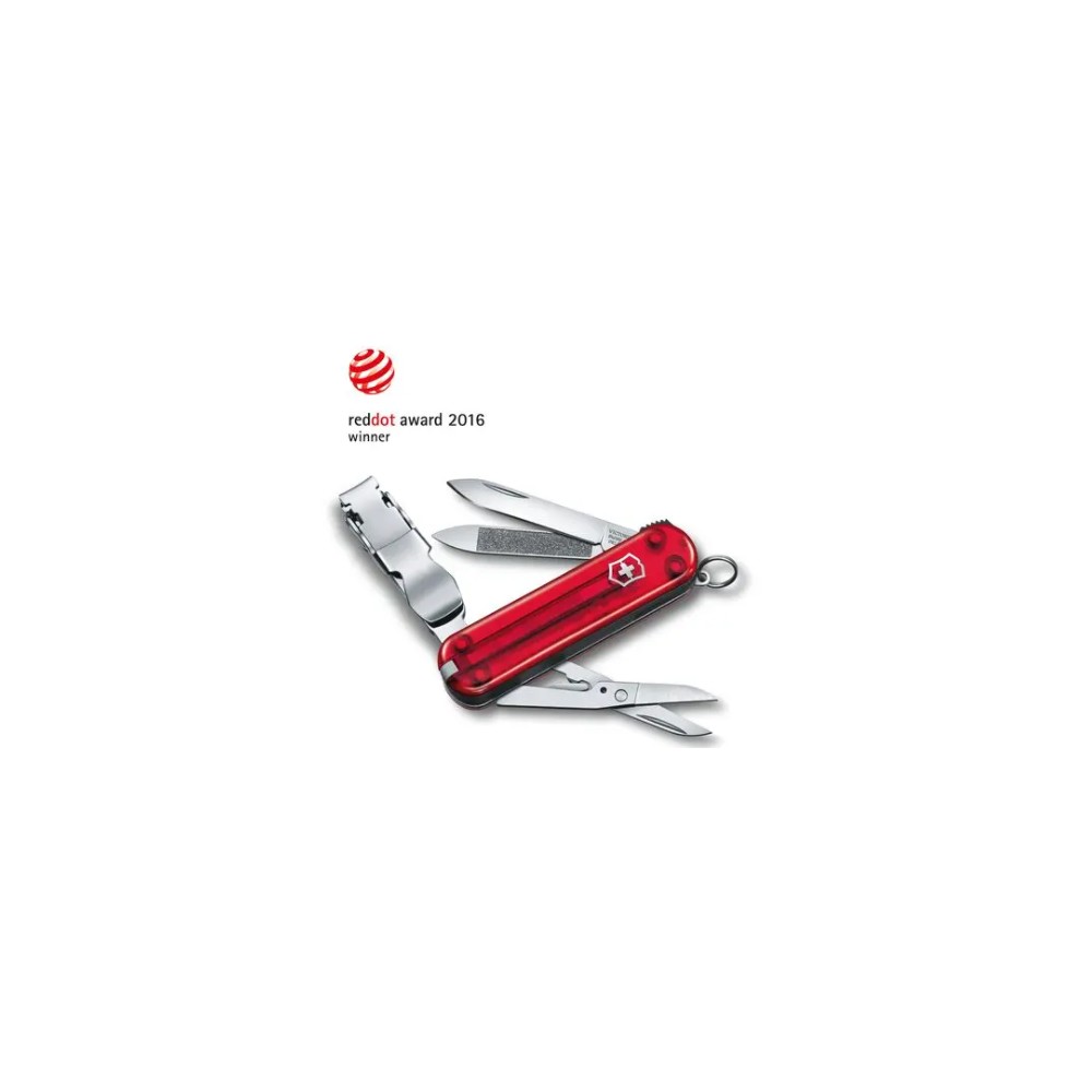 VICTORINOX Nail Clip 580 rouge transparent