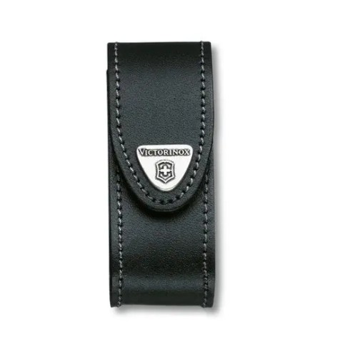 Leder-Gürteletui schwarz