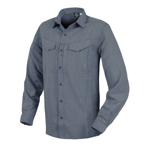 Chemise longues manches Defender Mk2  Melange Blue