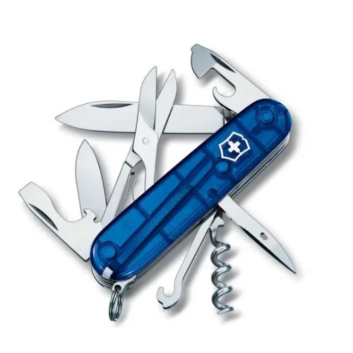 Victorinox Climber bleu Transparent