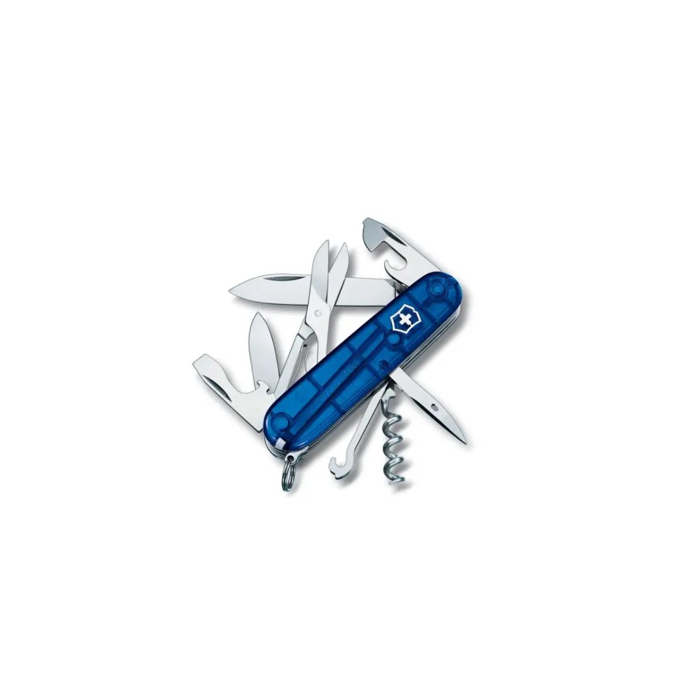 SACKMESSER CLIMBER BLAU TRANSPARENT