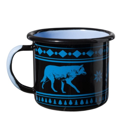 WOLF ENAMEL MUG 0,35 L