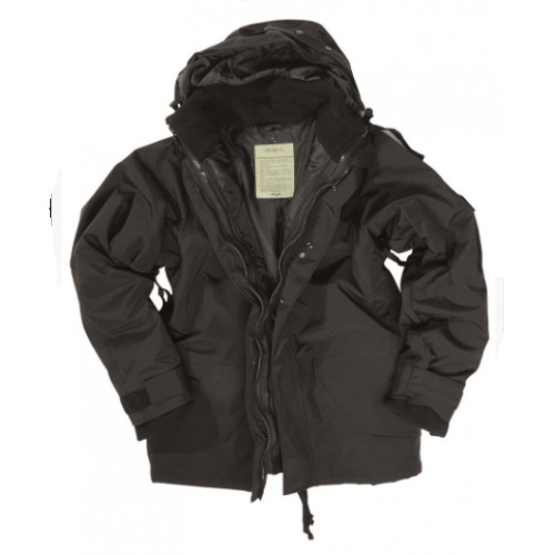 JACKE NÄSSESCHUTZ M.FLEECEJA.SCHWARZ