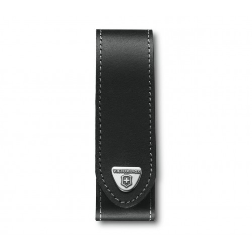 VICTORIONX  Etui-ceinture cuir 3.5 x 14cm noir