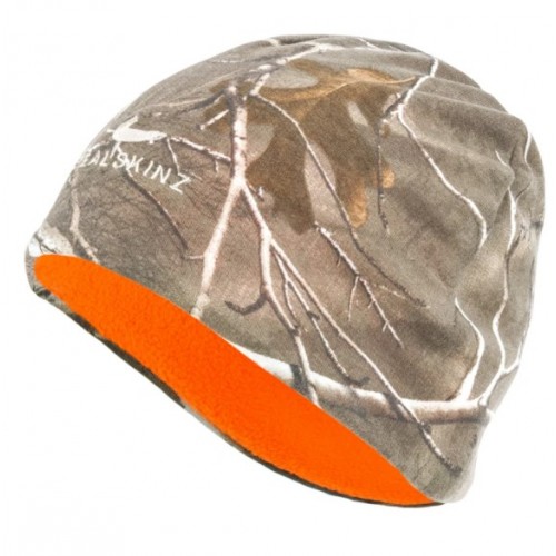 Bonnet Sealskinz Camo Revers orange  S/M