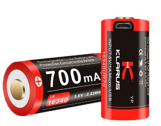 Batterie rechargeable Lithium-Ion 21700 3.6V 5000h - Raider Shop Sàrl