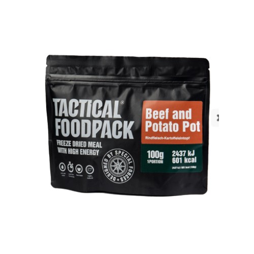 Sachet Tactical foodpack Boeuf et pommes de terre