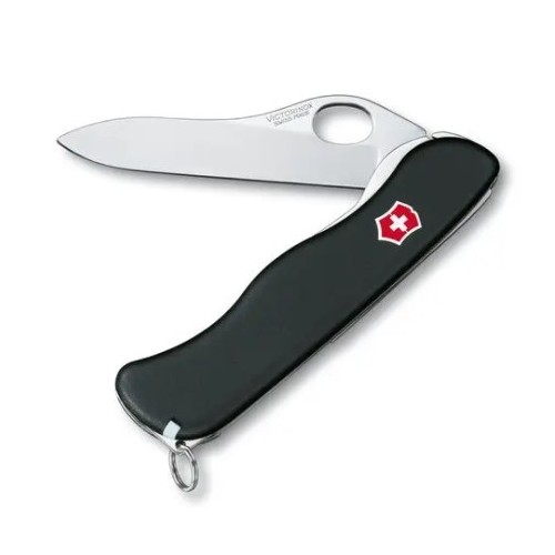 SACKMESSER SENTINEL GLATTE KLINGE SCHWARZ CLIP
