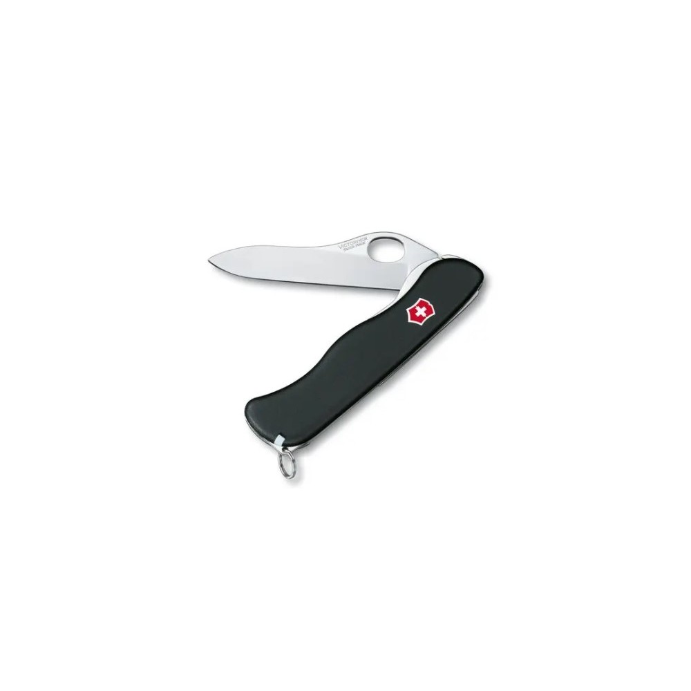 SACKMESSER SENTINEL GLATTE KLINGE SCHWARZ CLIP