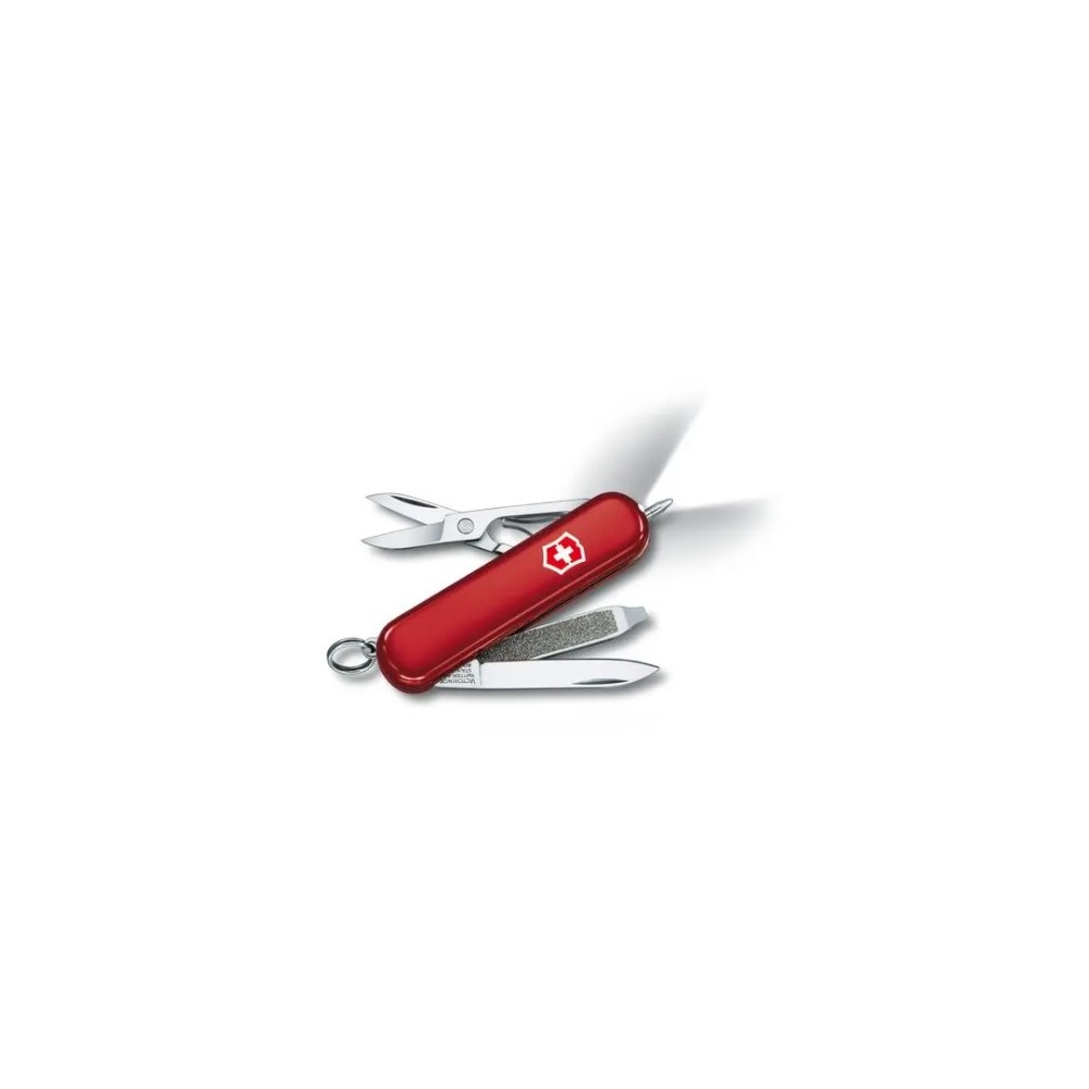 CANIF VICTORINOX SIGNATURE LITE ROUGE led blanc