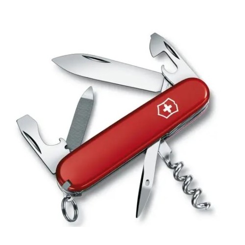 COUTEAU VICTORINOX SPORTSMAN ROUGE