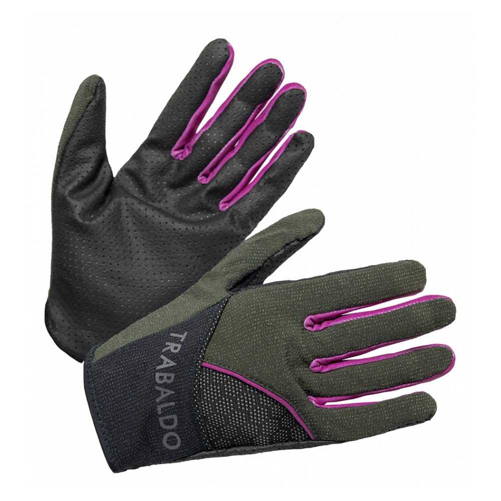 Gants Gladius olive/rose