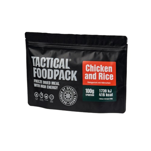 Sachet Tactical Foodpack Poulet et riz